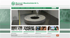Desktop Screenshot of bonnet.dk